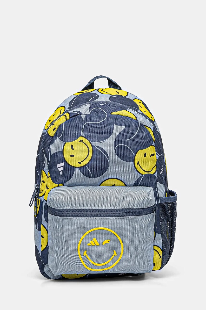 adidas Performance ghiozdan copii SMILEY culoarea albastru marin, mic, modelator, JH3417