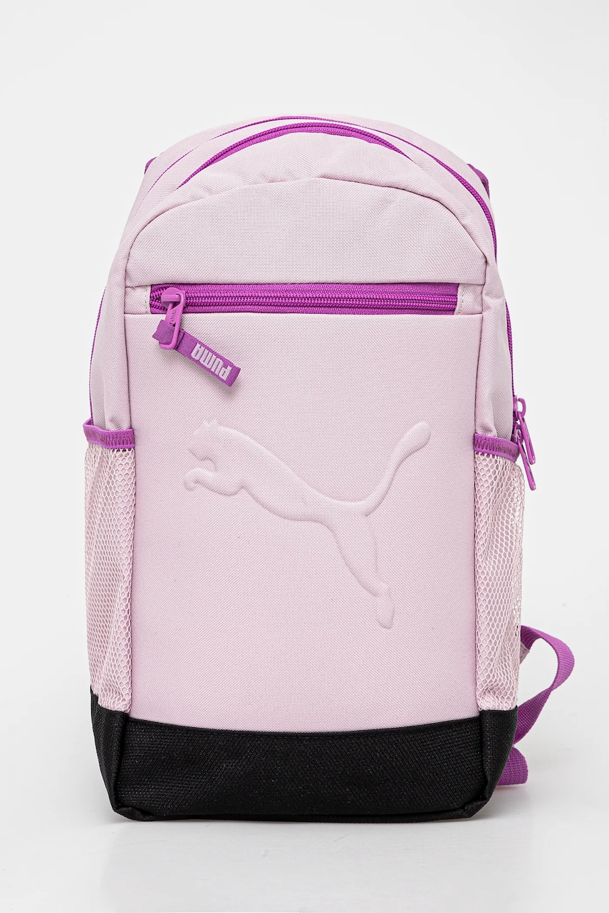 Puma ghiozdan copii BUZZ Small Backpack culoarea violet, mic, cu imprimeu, 091327 Puma ghiozdan copii BUZZ Small Backpack culoarea violet, mic, cu imprimeu, 091327