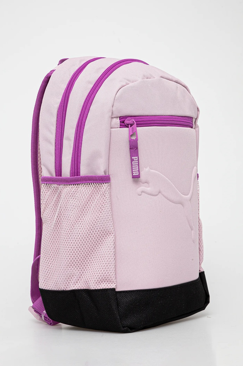 Детский рюкзак Puma BUZZ Small Backpack цвет фиолетовый маленький с аппликацией 091327 в Киеве Детский рюкзак Puma BUZZ Small Backpack цвет фиолетовый маленький с аппликацией 091327 в Киеве