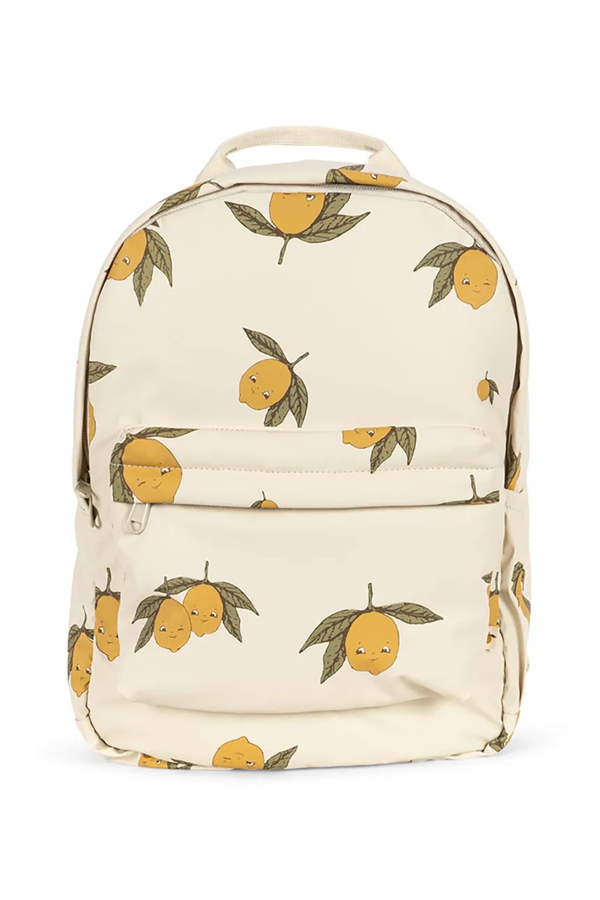 Детский рюкзак Konges Sløjd RAINY KIDS BACKPACK MIDI цвет бежевый большой узорный KS102580