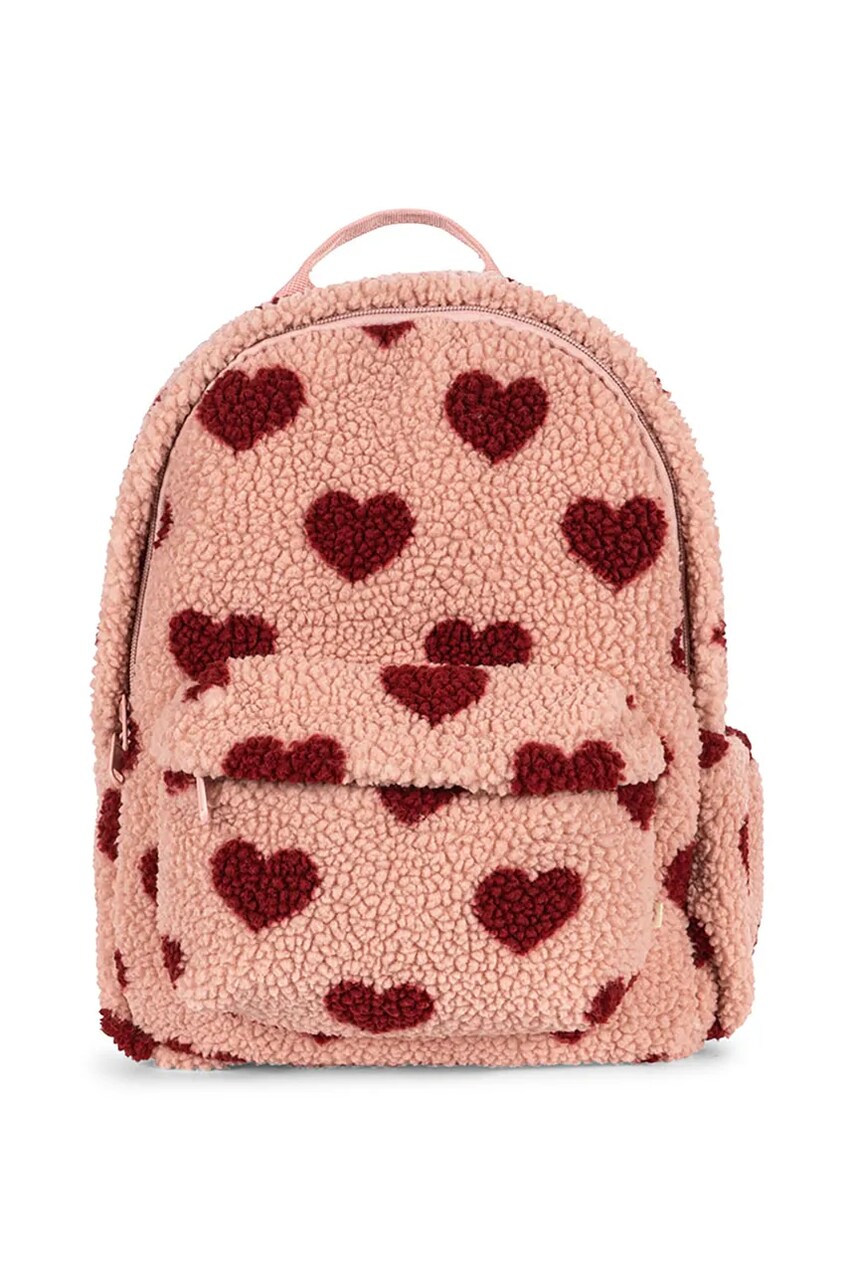 Konges Sløjd ghiozdan copii JODY TEDDY BACKPACK GRS culoarea roz, mic, cu imprimeu, KS102604