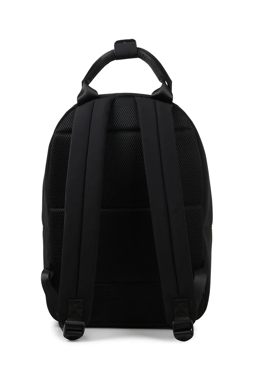 Дитячий рюкзак Karl Lagerfeld колір чорний великий з аплікацією Z30559