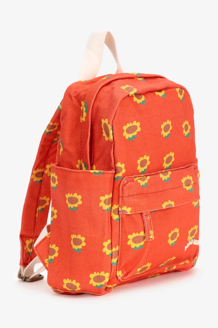 Bobo Choses gyerek hátizsák Sunflower narancssárga, nagy, mintás, 125AH015 termék 2. képe