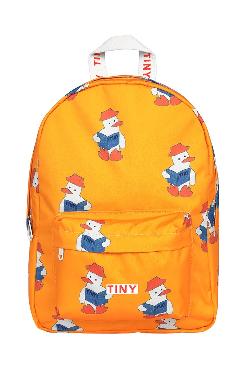 Детский рюкзак Tinycottons READERS BACKPACK цвет жёлтый маленький узорный SS25-404