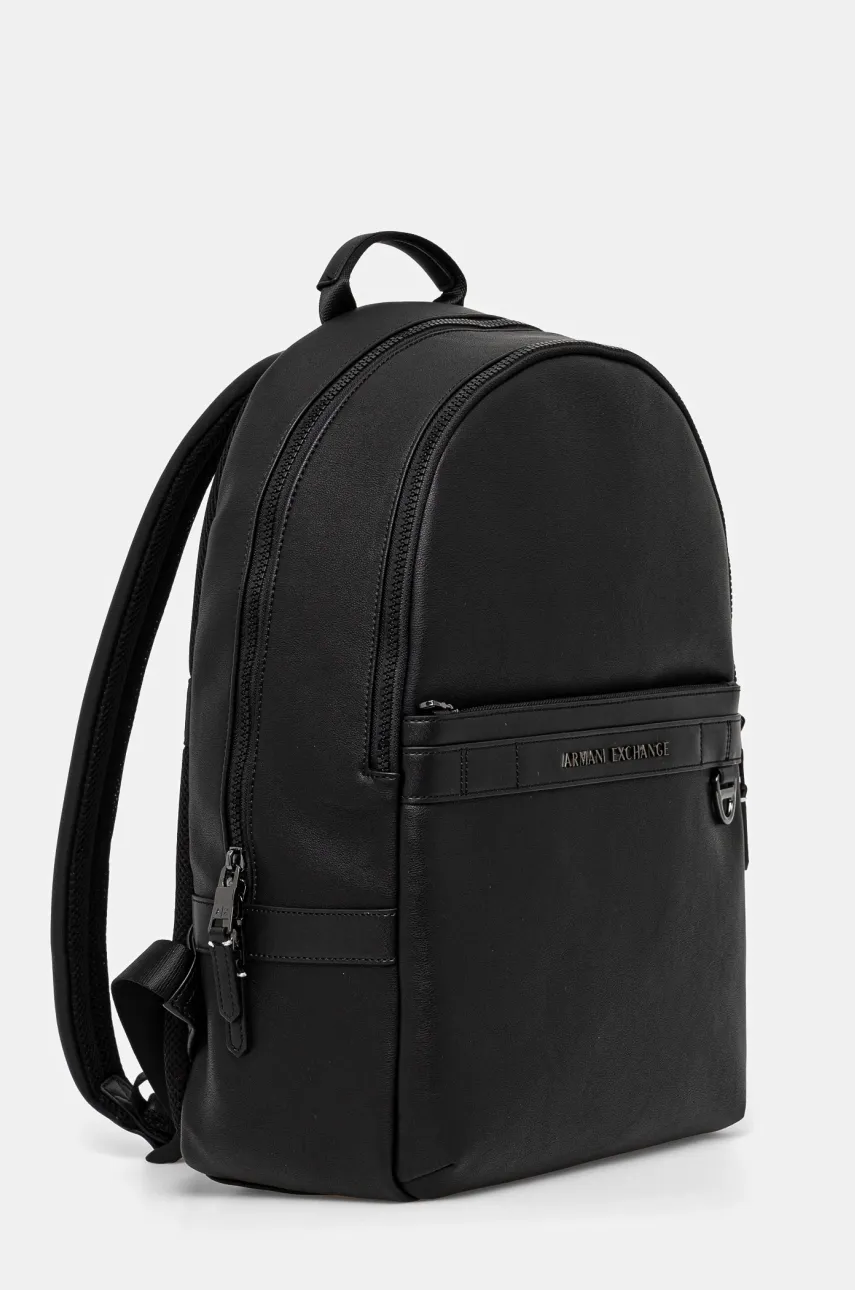Рюкзак Armani Exchange мужской цвет чёрный большой однотонный XM000142 AF11925 Рюкзак Armani Exchange мужской цвет чёрный большой однотонный XM000142 AF11925