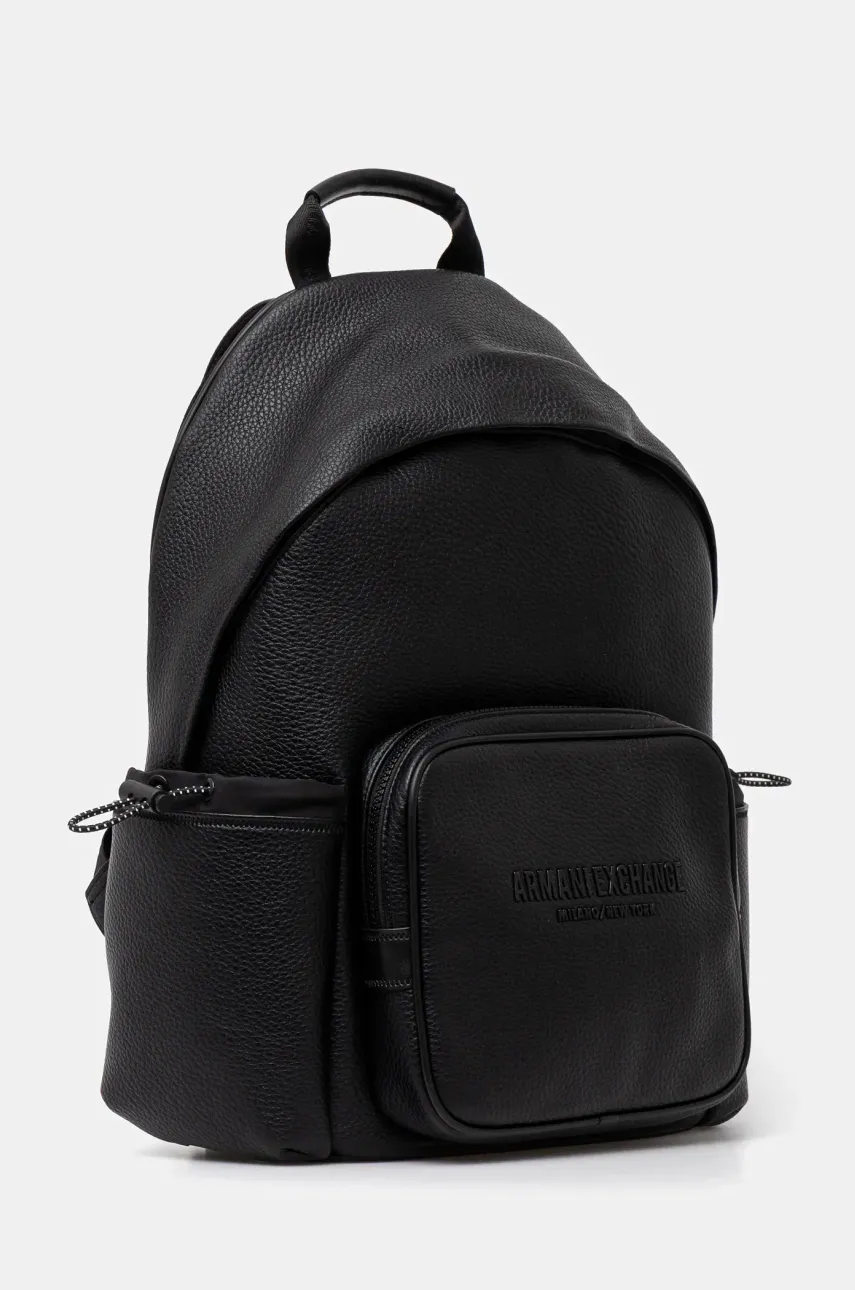 Рюкзак Armani Exchange мужской цвет чёрный большой однотонный XM000151 AF11931 Рюкзак Armani Exchange мужской цвет чёрный большой однотонный XM000151 AF11931