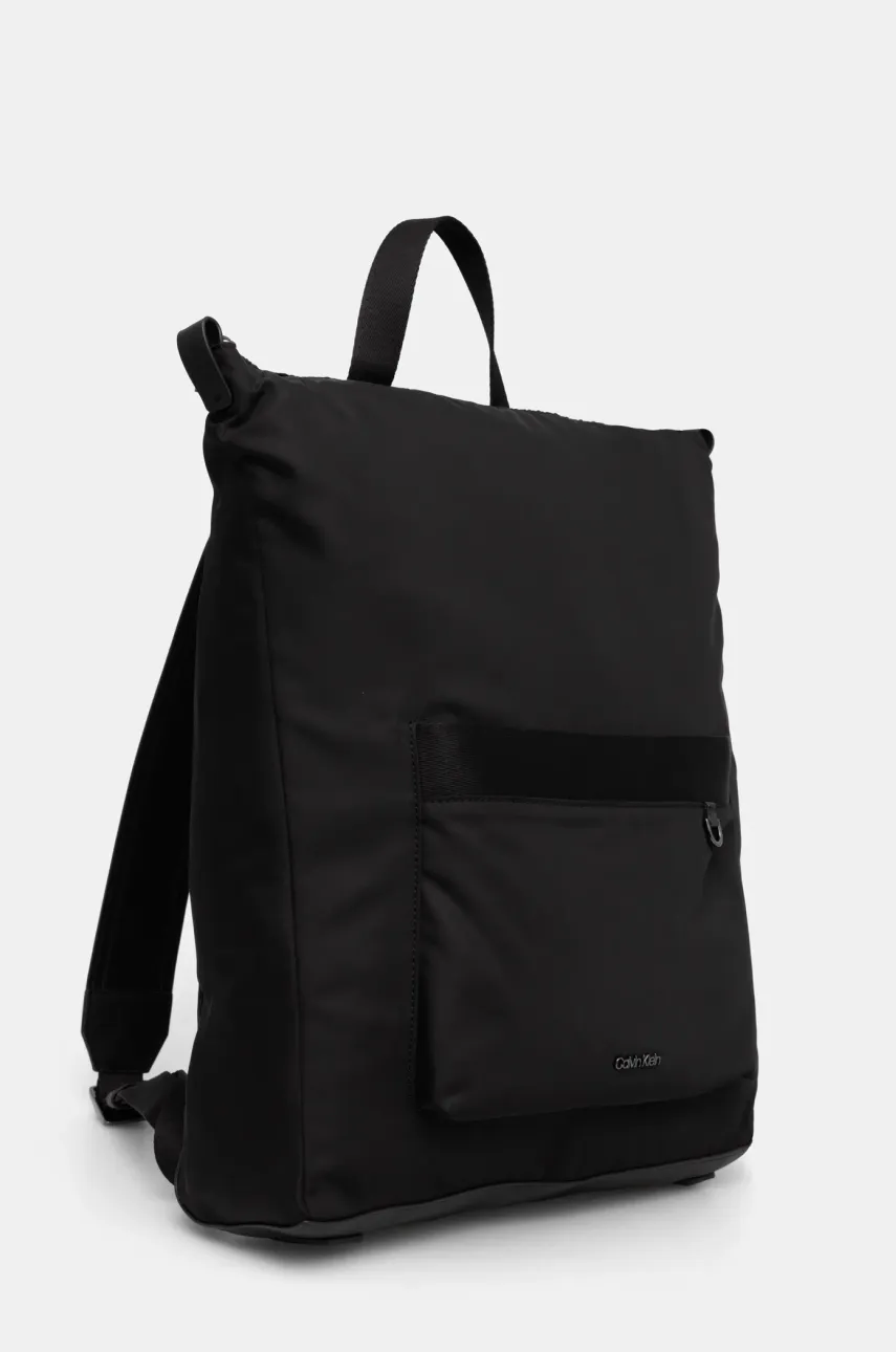 Рюкзак Calvin Klein мужской цвет чёрный большой однотонный K50K512709 Рюкзак Calvin Klein мужской цвет чёрный большой однотонный K50K512709