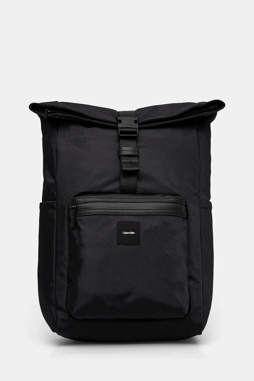 Levně Batoh Calvin Klein pánský, černá barva, velký, hladký, K50K512711