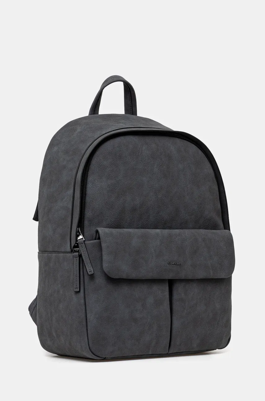 Рюкзак Calvin Klein мужской цвет серый большой однотонный K50K512718 Рюкзак Calvin Klein мужской цвет серый большой однотонный K50K512718