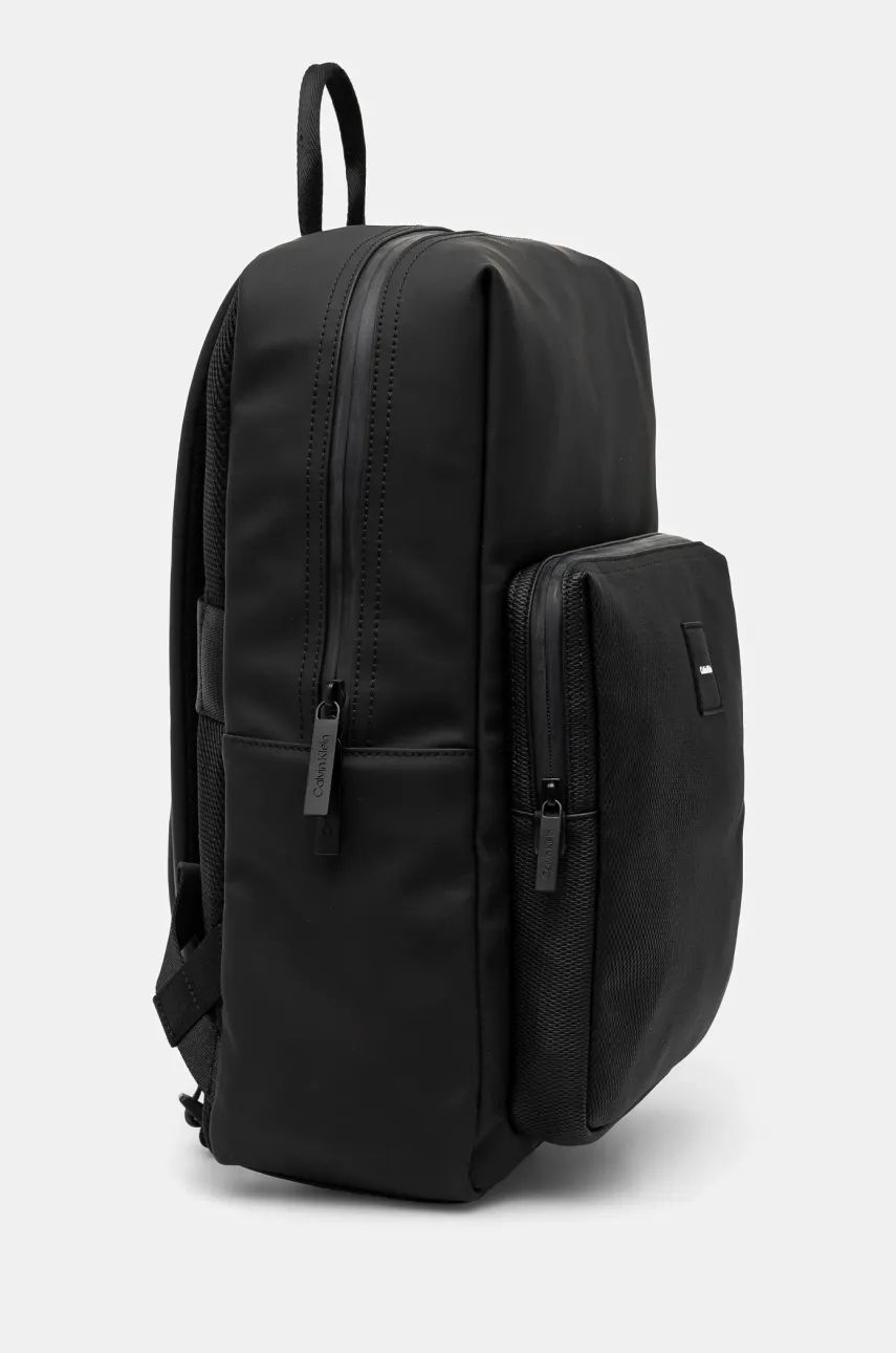 Рюкзак Calvin Klein мужской цвет чёрный большой однотонный K50K512720 Рюкзак Calvin Klein мужской цвет чёрный большой однотонный K50K512720