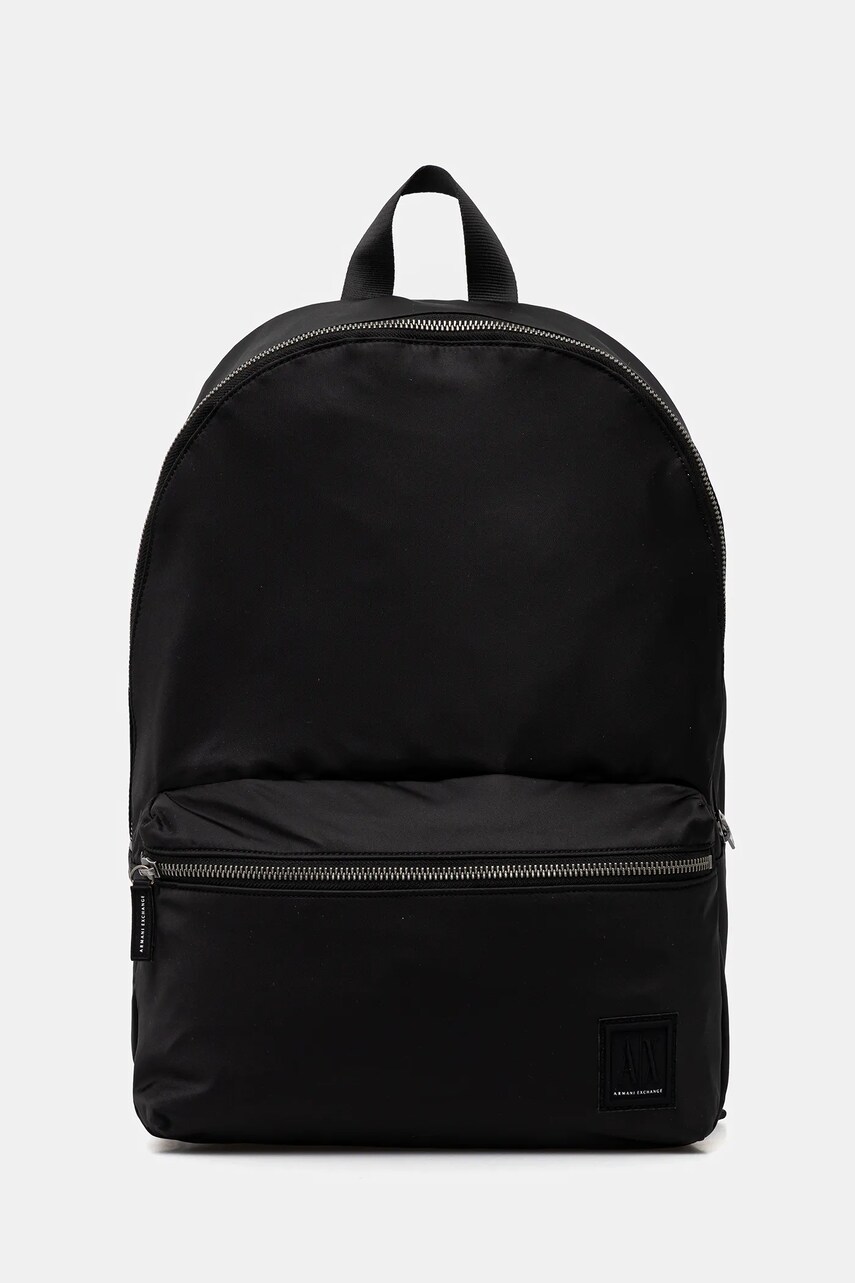 Armani Exchange rucsac culoarea negru, mare, uni, XM000030 AF15129