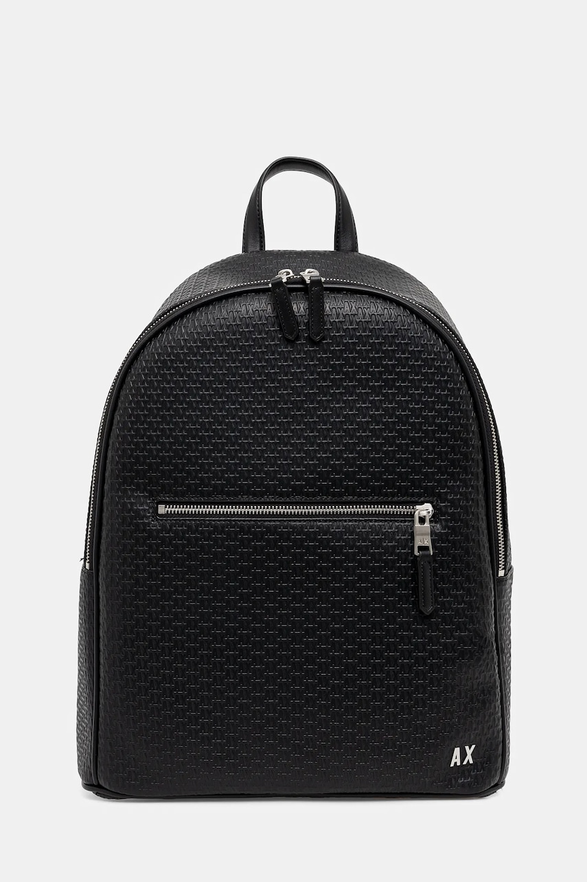 Armani Exchange rucsac barbati, culoarea negru, mare, neted, XM000156 AF11928