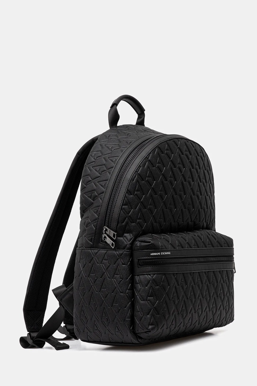 Рюкзак Armani Exchange цвет чёрный большой узор XM000237 AF12133 Рюкзак Armani Exchange цвет чёрный большой узор XM000237 AF12133