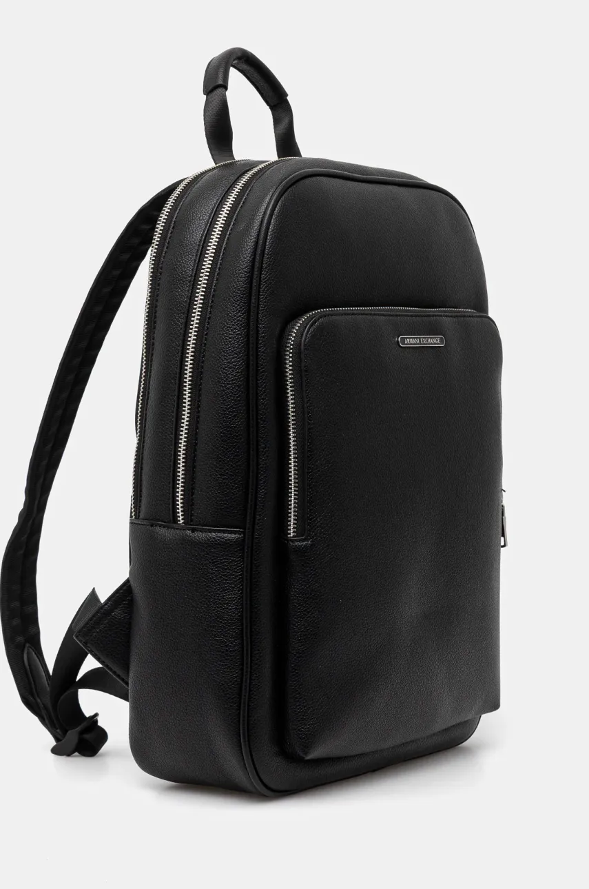Рюкзак Armani Exchange мужской цвет чёрный большой однотонный XM000241 AF12134 Рюкзак Armani Exchange мужской цвет чёрный большой однотонный XM000241 AF12134