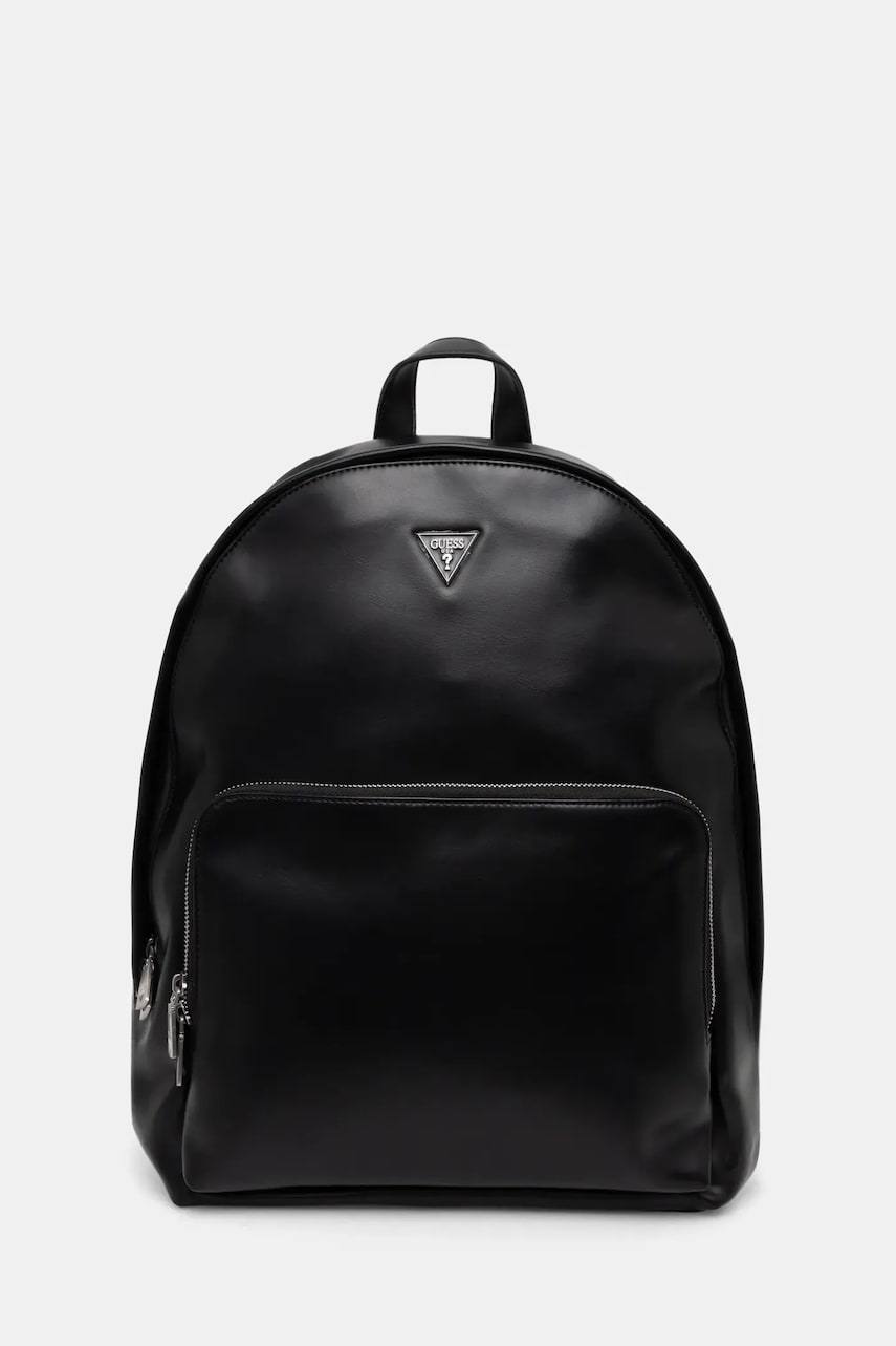 Levně Batoh Guess MILANO pánský, černá barva, velký, hladký, HMMICA P5111