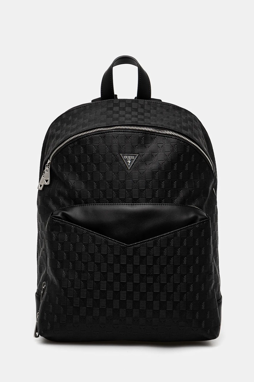 

Раница Guess SIENA в черно голям размер с десен HMSIDE P5108, Черен