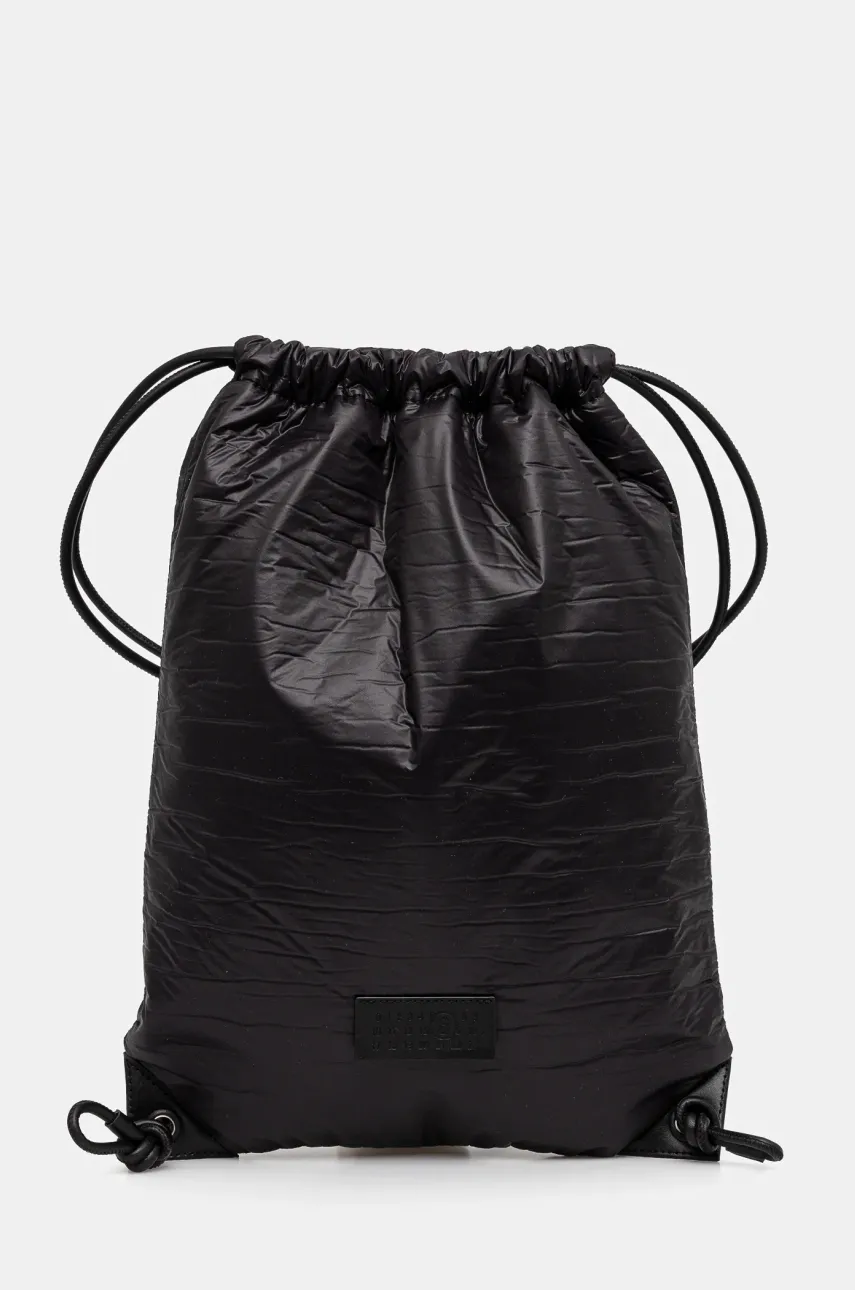 MM6 Maison Margiela rucsac culoarea negru, uni, SB6WA0004.P6993
