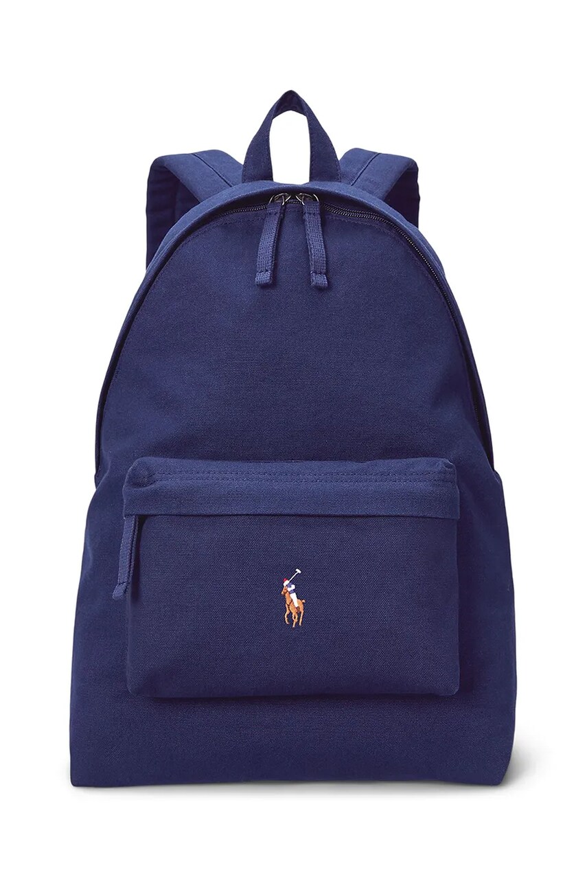 Levně Batoh Polo Ralph Lauren pánský, tmavomodrá barva, velký, hladký, 405967604