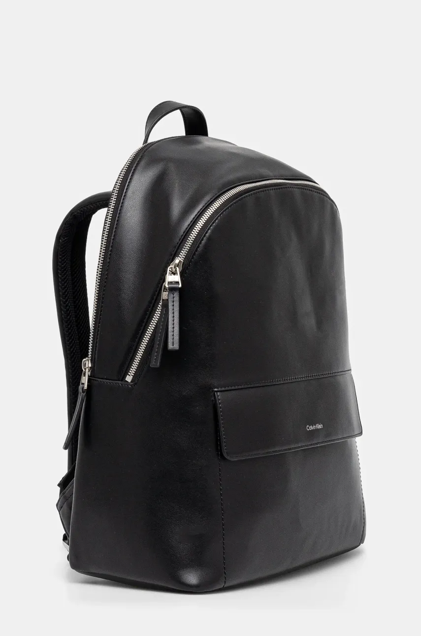 Рюкзак Calvin Klein мужской цвет чёрный большой однотонный K50K512913 Рюкзак Calvin Klein мужской цвет чёрный большой однотонный K50K512913