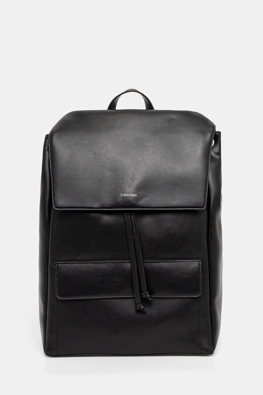 Levně Batoh Calvin Klein pánský, černá barva, velký, hladký, K50K512916