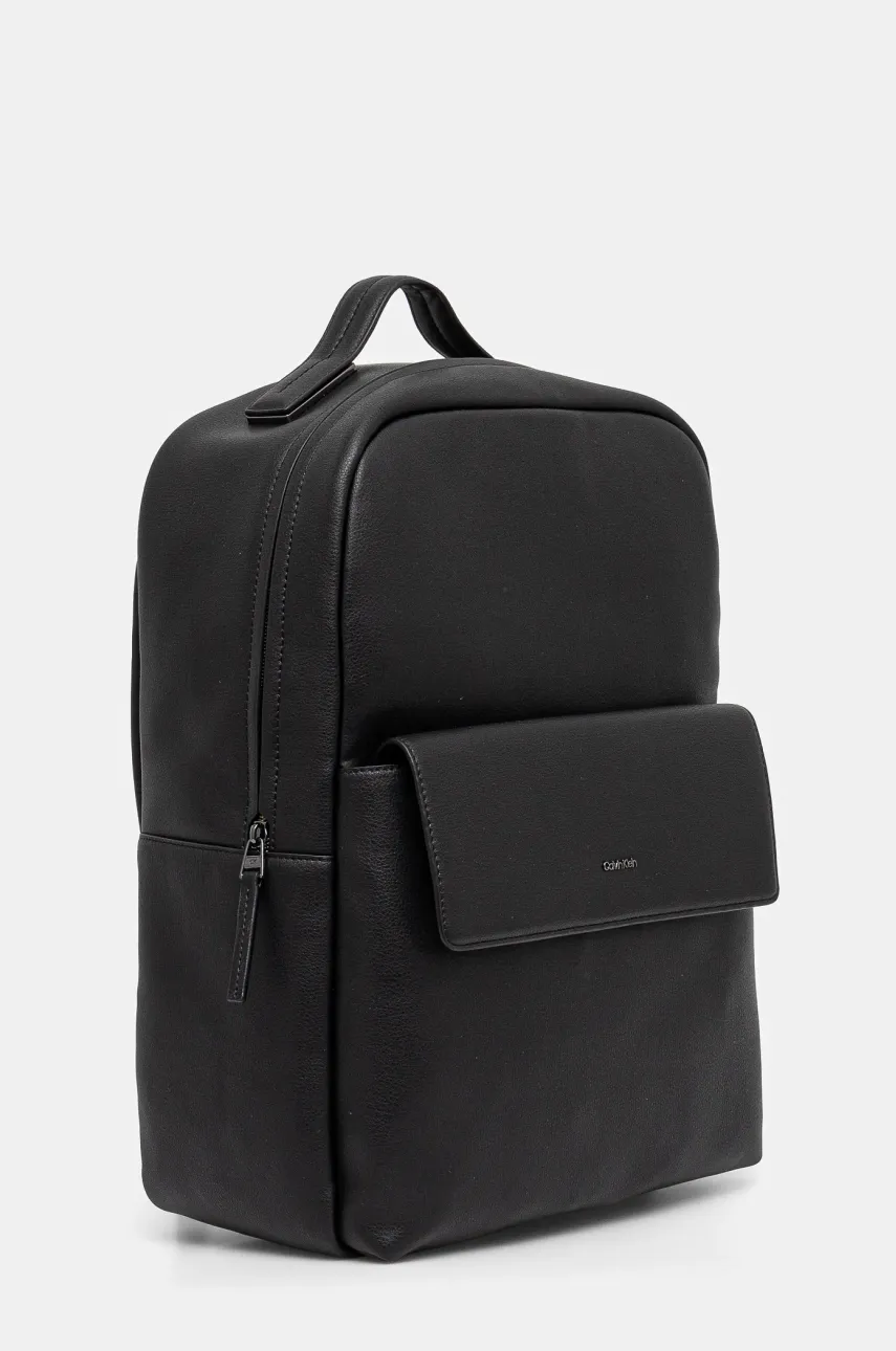 Рюкзак Calvin Klein мужской цвет чёрный большой однотонный K50K512960 Рюкзак Calvin Klein мужской цвет чёрный большой однотонный K50K512960