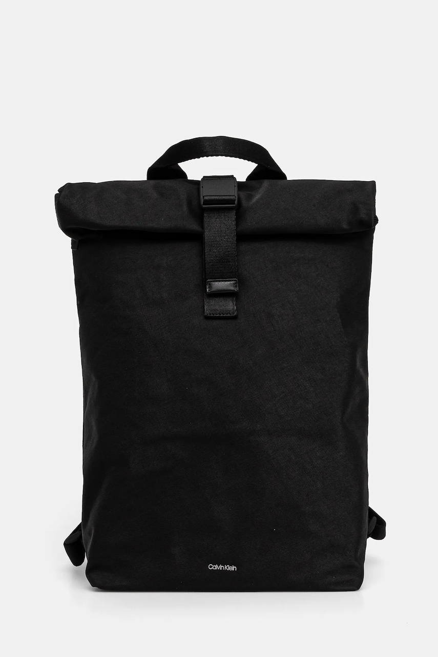 Levně Batoh Calvin Klein pánský, černá barva, velký, hladký, K50K513052
