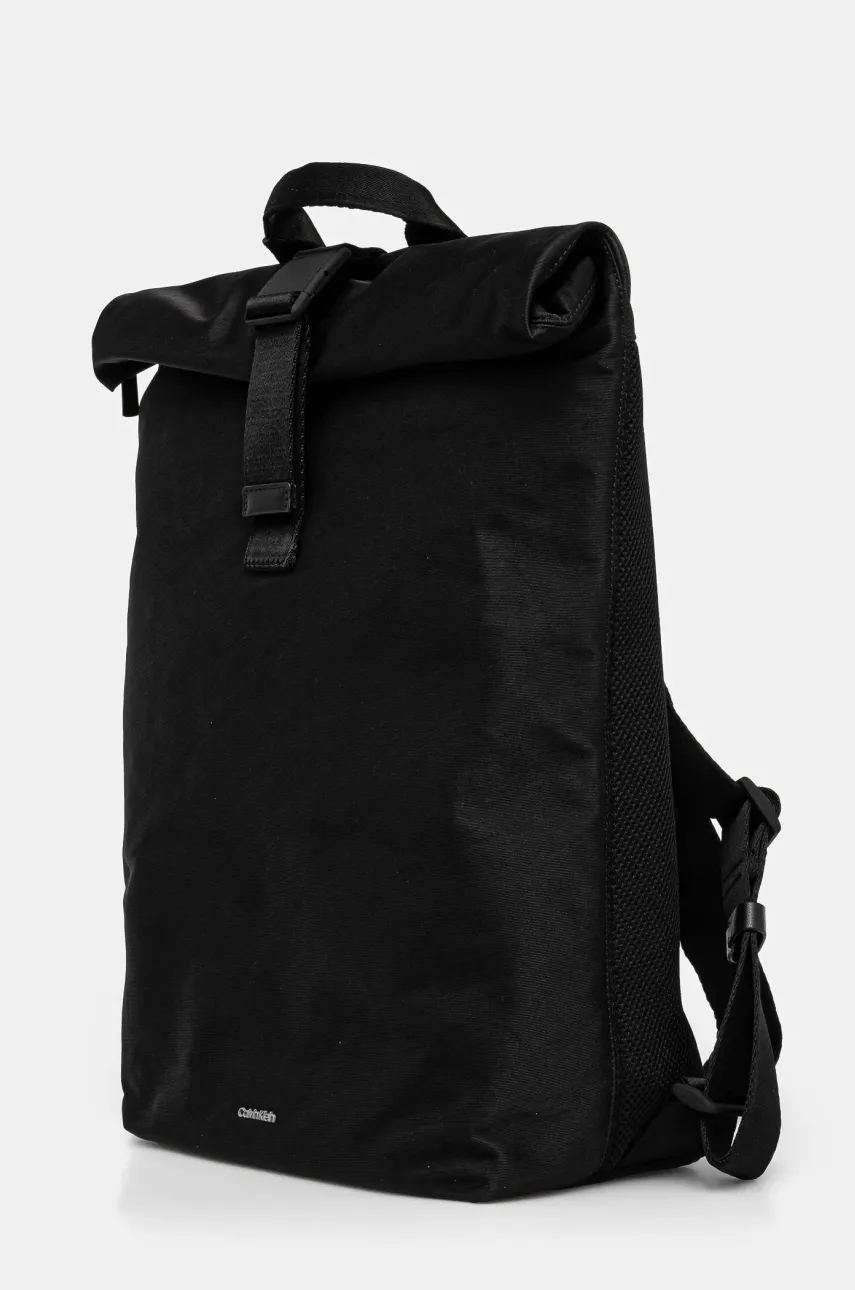 Рюкзак Calvin Klein мужской цвет чёрный большой однотонный K50K513052 Рюкзак Calvin Klein мужской цвет чёрный большой однотонный K50K513052