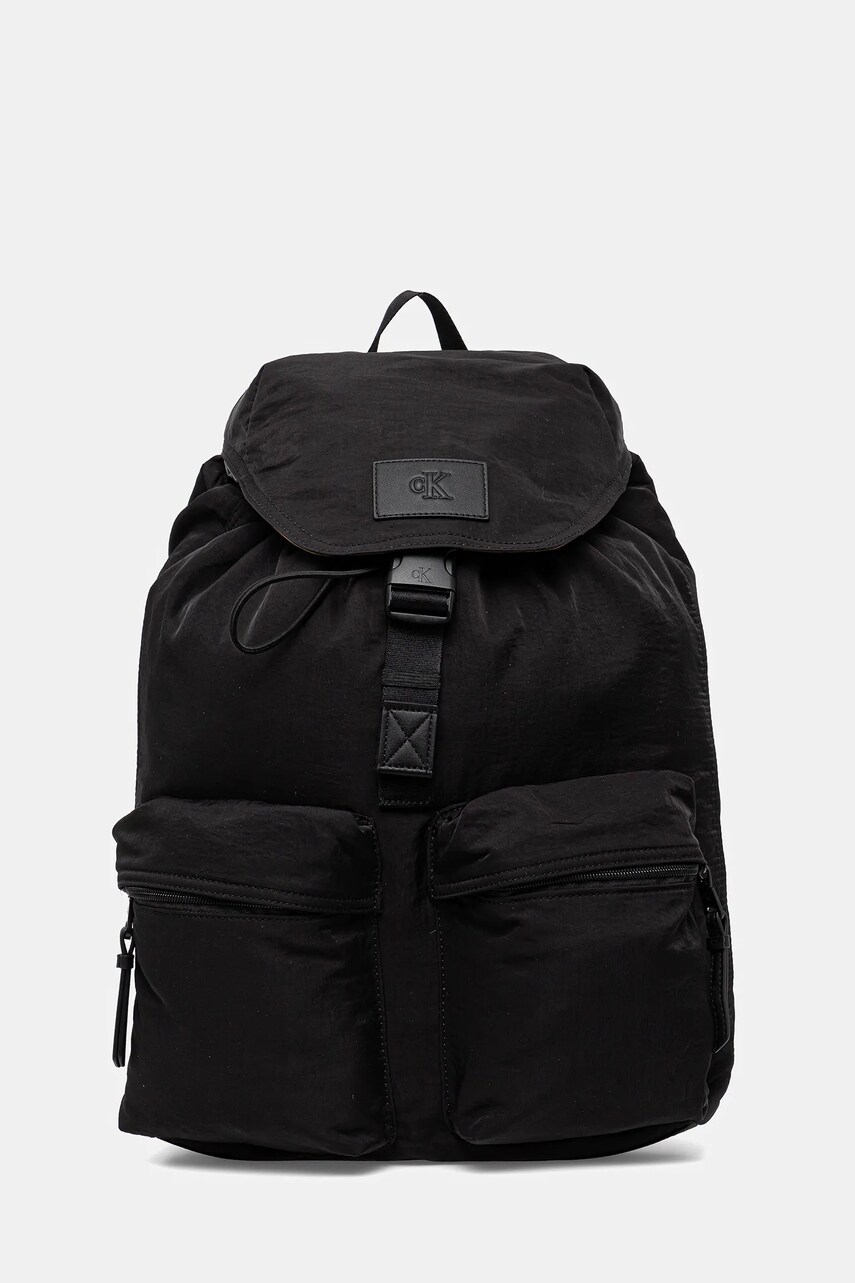 Levně Batoh Calvin Klein Jeans pánský, černá barva, velký, LV04G3085G