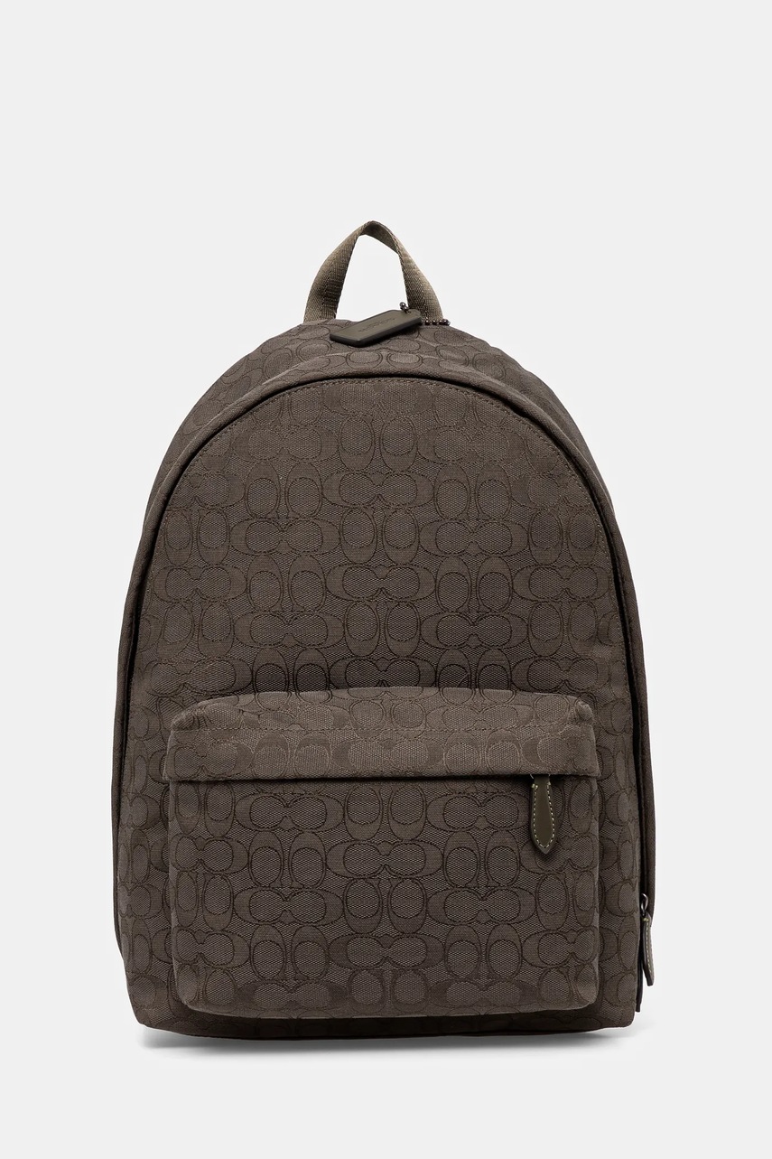 Coach rucsac barbati, culoarea verde, mare, CAH18