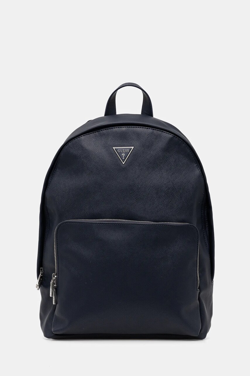 Levně Batoh Guess MILANO pánský, černá barva, velký, hladký, HMMISA P5219