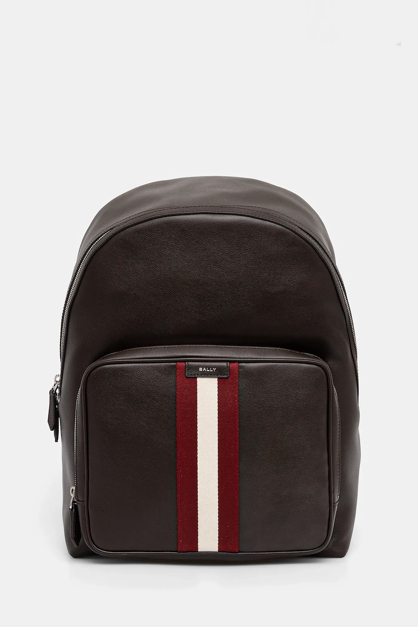 Bally rucsac barbati, culoarea maro, mare, neted, MAK03U Bally rucsac barbati, culoarea maro, mare, neted, MAK03U