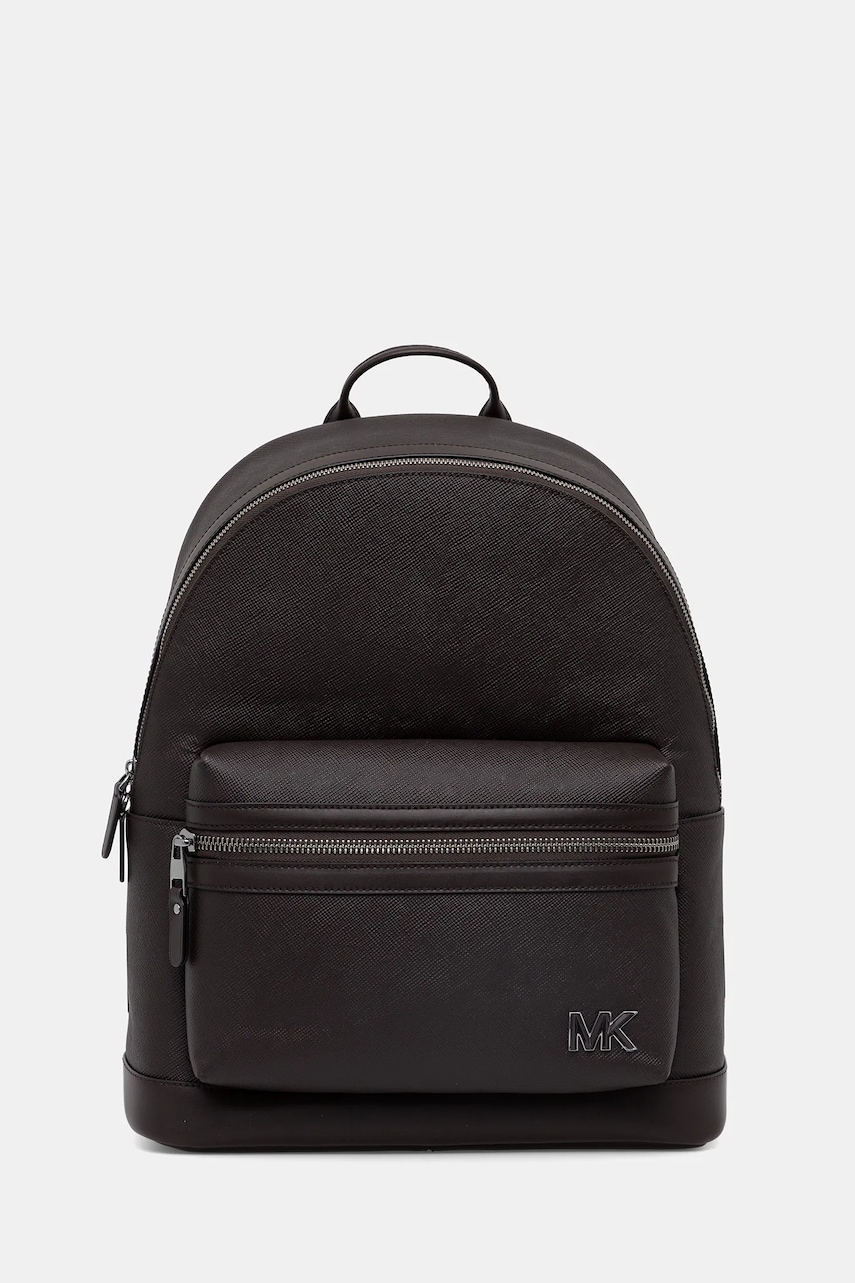 Levně Kožený batoh Michael Kors pánský, béžová barva, velký, 33S5TEDM2L