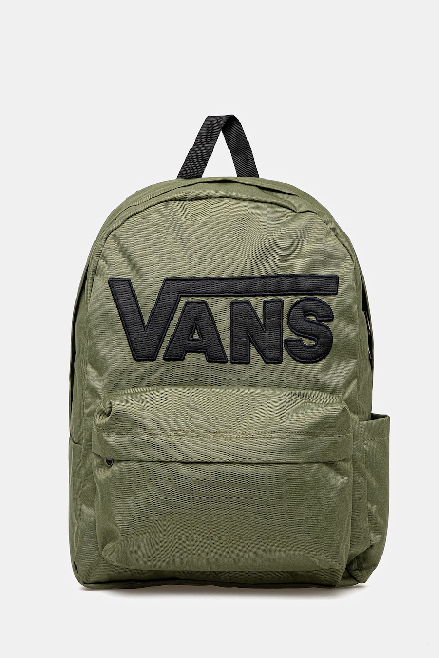 Vans rucsac culoarea verde, mare, neted, VN000H4ZZBF1