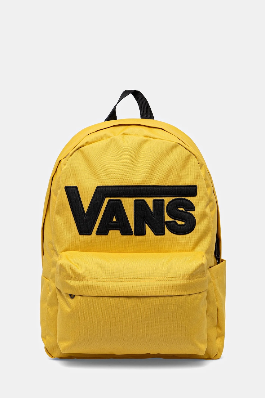 Vans rucsac barbati, culoarea galben, mare, neted, VN000H4ZZX71 Vans rucsac barbati, culoarea galben, mare, neted, VN000H4ZZX71