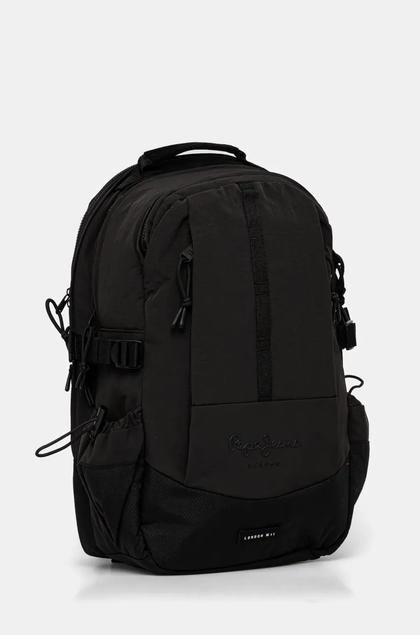 Рюкзак Pepe Jeans HAYDEN BRISTOL мужской цвет чёрный большой однотонный PM030873 Рюкзак Pepe Jeans HAYDEN BRISTOL мужской цвет чёрный большой однотонный PM030873