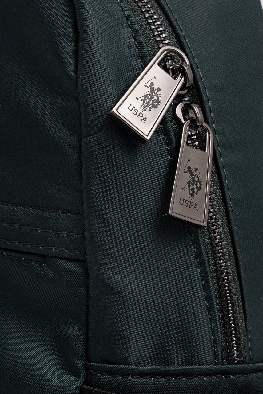 Рюкзак U.S. Polo Assn. Paul чоловічий колір зелений великий однотонний BIUPJ8476MIP 