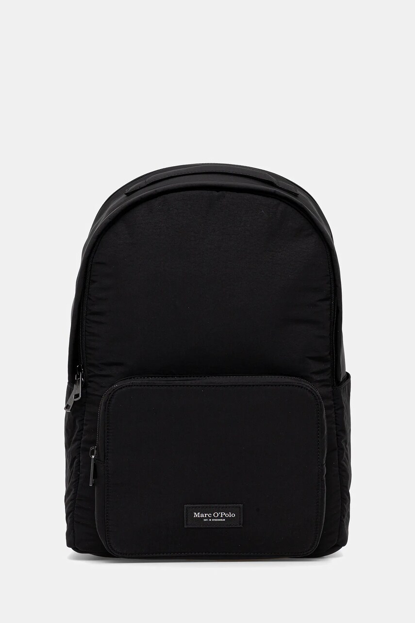 Marc O'Polo rucsac barbati, culoarea negru, mare, uni, 50321843301640