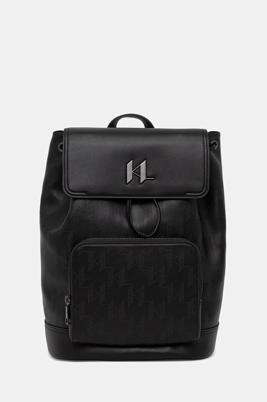 Karl Lagerfeld rucsac culoarea negru, mare, uni, A1M30012