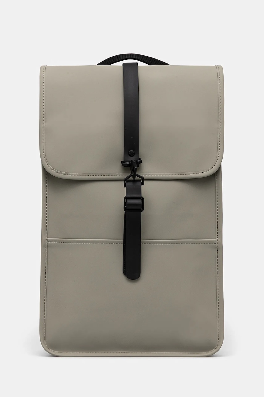 Rains rucsac Backpack W3 culoarea verde, mare, uni, 13000 Rains rucsac Backpack W3 culoarea verde, mare, uni, 13000