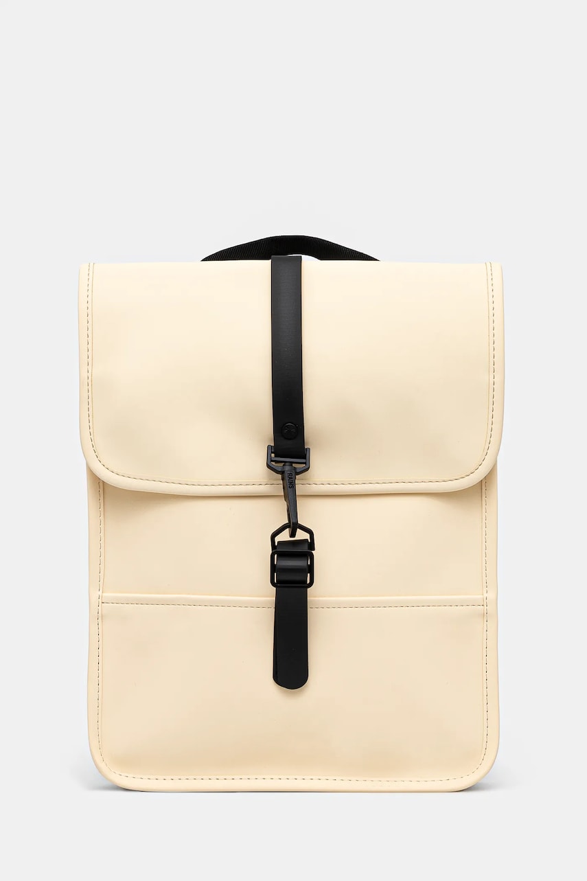 Rains rucsac Backpack Micro W3 culoarea galben, mare, uni, 13010 Rains rucsac Backpack Micro W3 culoarea galben, mare, uni, 13010