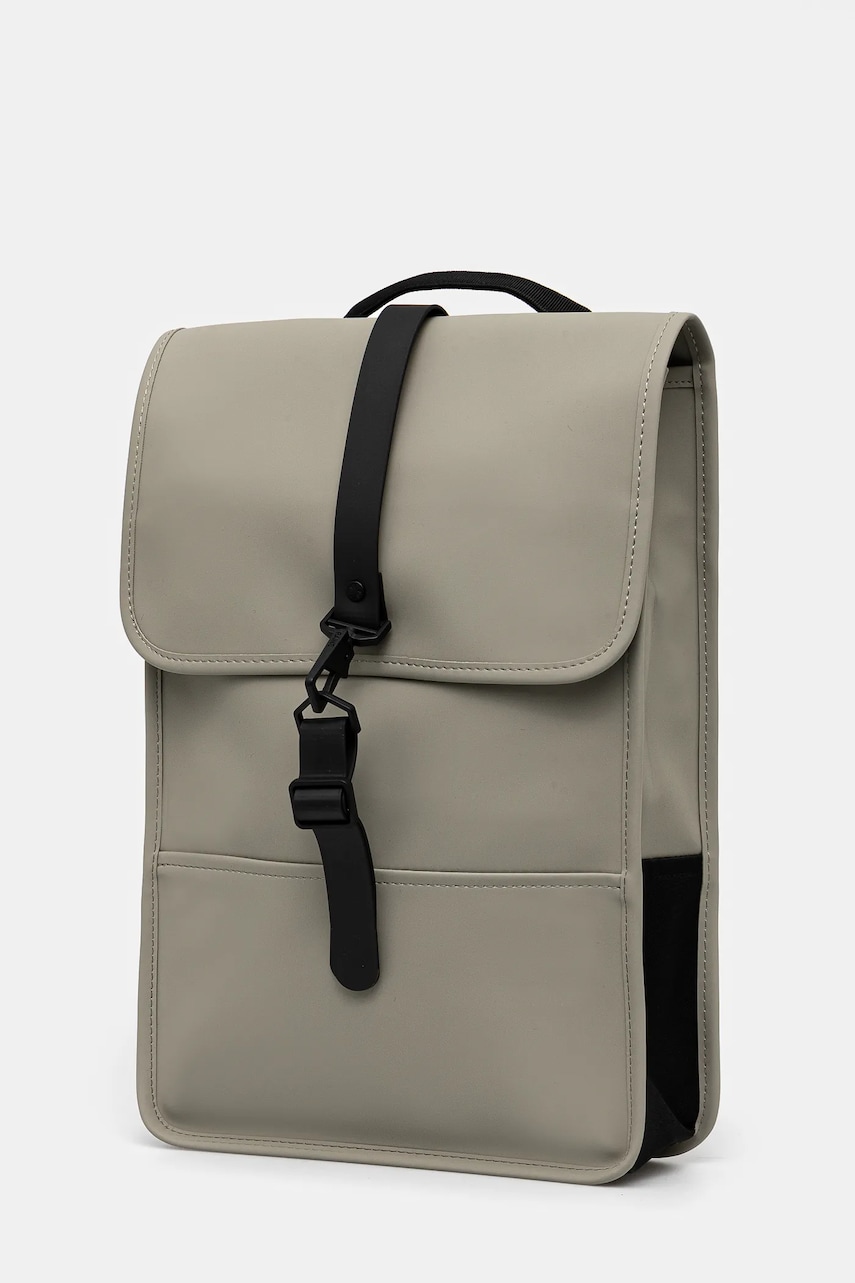Рюкзак Rains Backpack Mini W3 цвет зелёный большой однотонный 13020 Рюкзак Rains Backpack Mini W3 цвет зелёный большой однотонный 13020