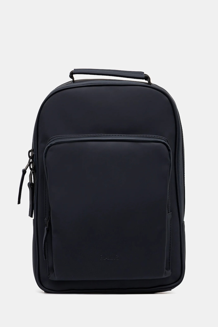 Rains rucsac Book Daypack W3 culoarea bleumarin, mare, uni, 13260 Rains rucsac Book Daypack W3 culoarea bleumarin, mare, uni, 13260