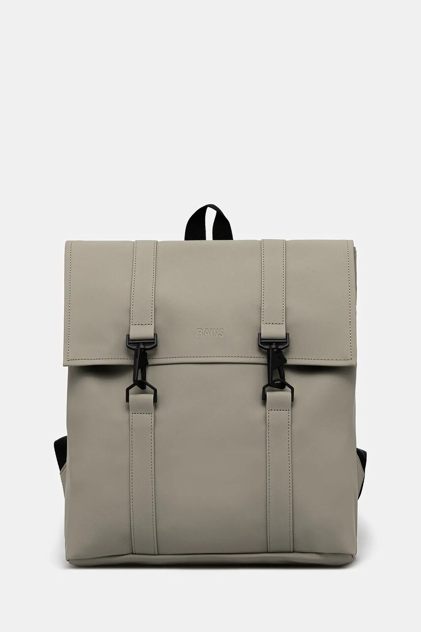 Rains rucsac MSN Bag Mini W3 culoarea verde, mare, uni, 13310