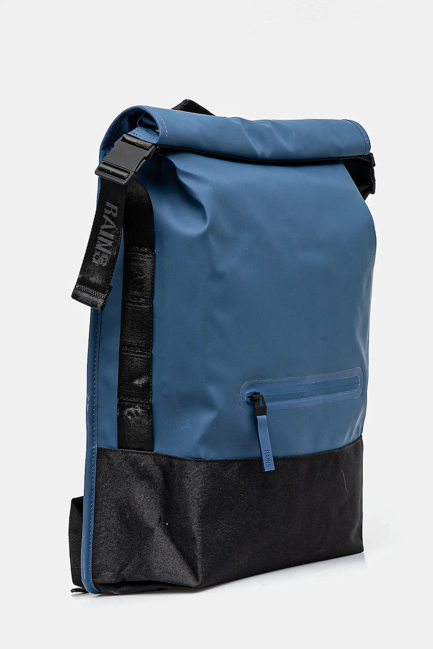 Рюкзак Rains Trail Rolltop Backpack W3 большой однотонный 14320 Рюкзак Rains Trail Rolltop Backpack W3 большой однотонный 14320