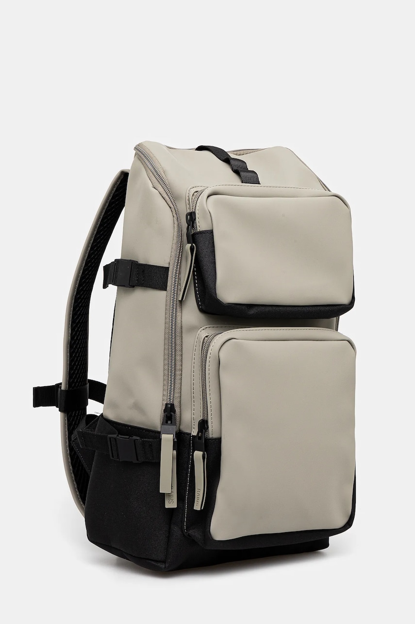 Рюкзак Rains Trail Cargo Backpack W3 цвет зелёный большой однотонный 14330 Рюкзак Rains Trail Cargo Backpack W3 цвет зелёный большой однотонный 14330