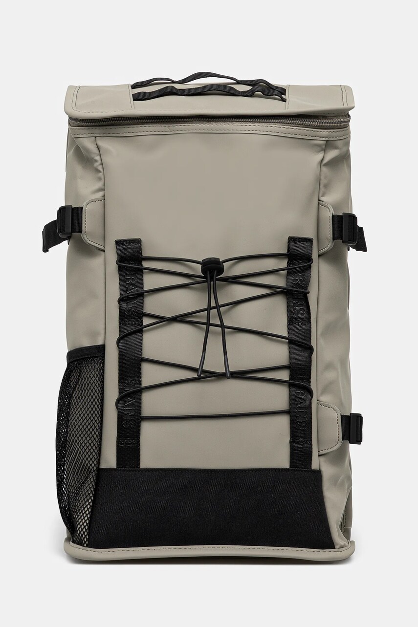 Rains rucsac Trail Mountaineer Bag W3 culoarea verde, mare, uni, 14340