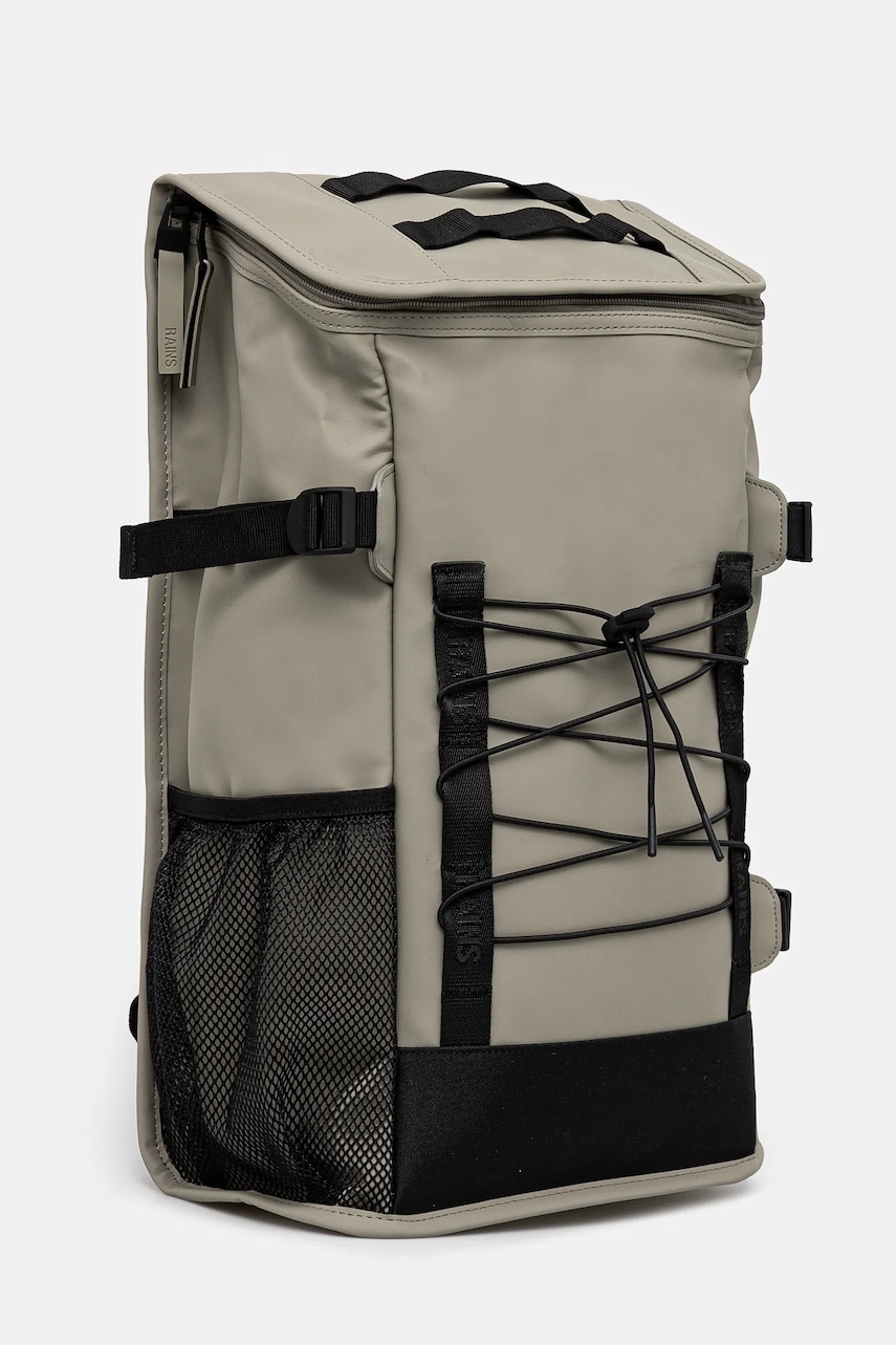 Рюкзак Rains Trail Mountaineer Bag W3 цвет зелёный большой однотонная 14340 Рюкзак Rains Trail Mountaineer Bag W3 цвет зелёный большой однотонная 14340