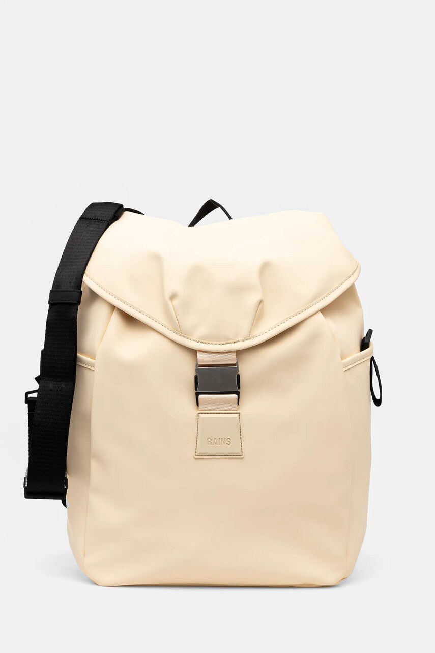 Rains rucsac Valera Bucket Backpack W3 culoarea galben, mare, uni, 14840