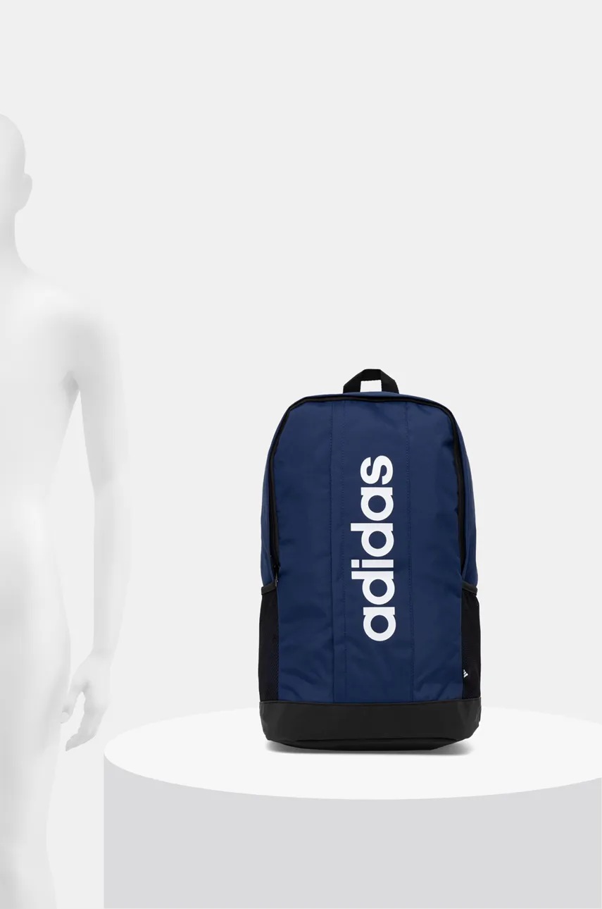 Σακίδιο πλάτης adidas LINEAR BACKPACK χρώμα: ναυτικό μπλε, IN6120 φωτογραφία