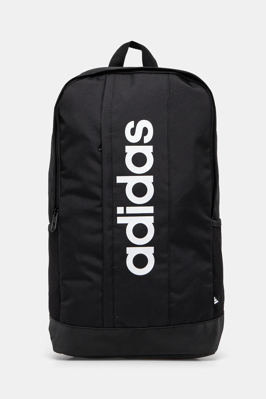 adidas rucsac LINEAR BACKPACK culoarea negru, mare, cu imprimeu, JD9556 adidas rucsac LINEAR BACKPACK culoarea negru, mare, cu imprimeu, JD9556